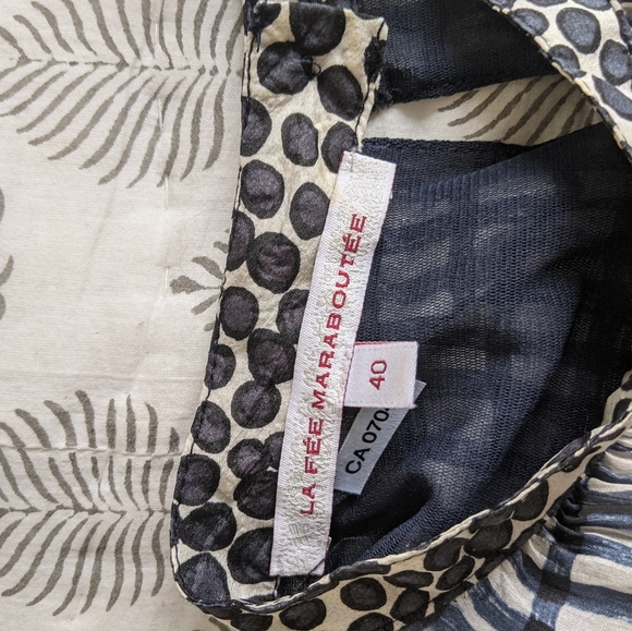 La Fee Maraboutee 100% silk dress - Picture 3 of 6